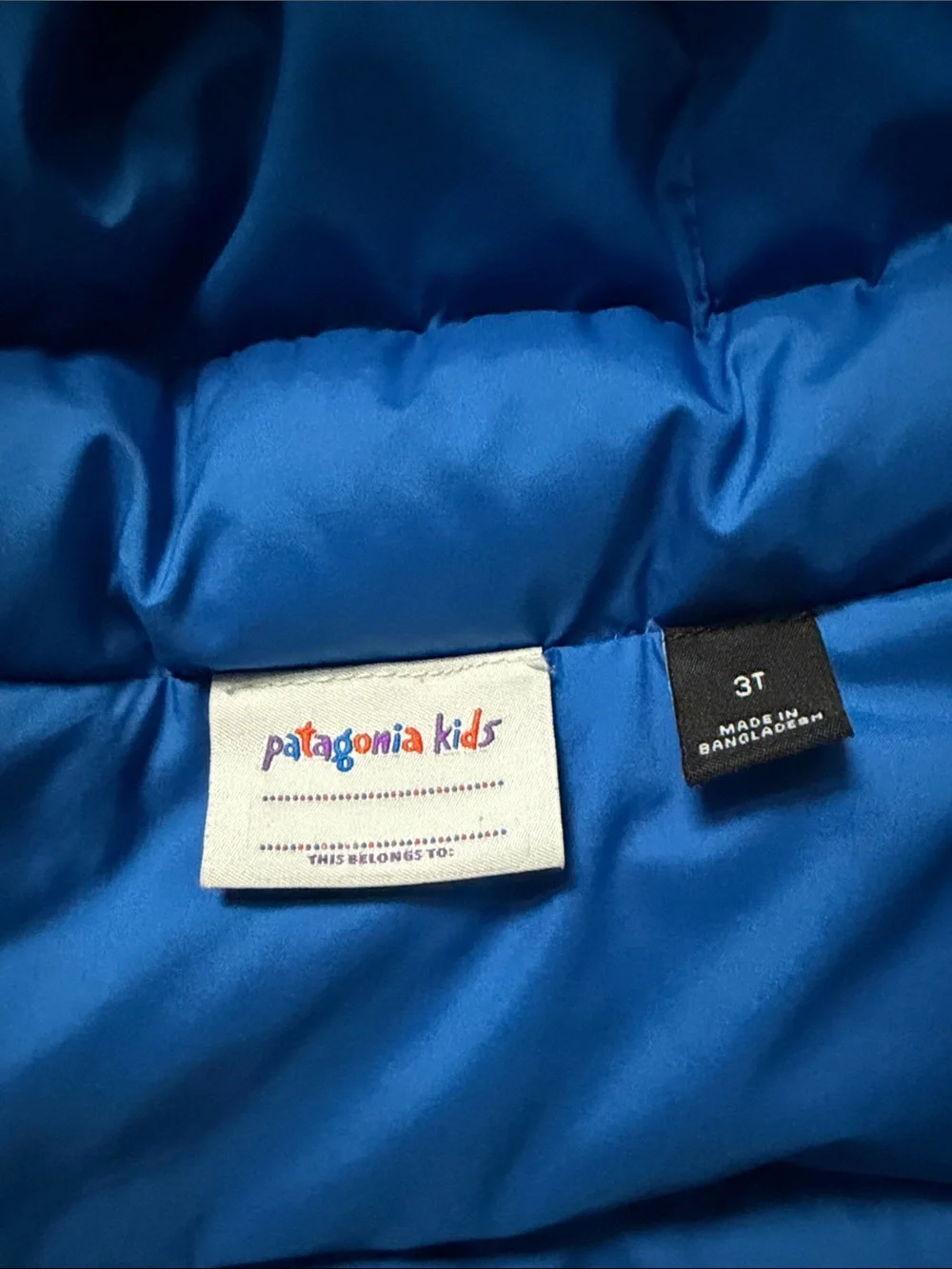 Patagonia down jacket